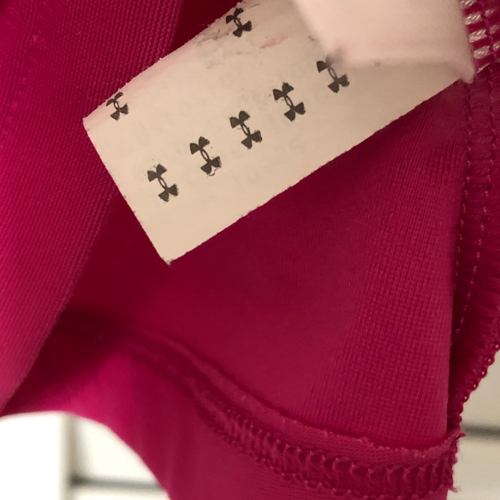 Under Amour Compression Workout Tank Top Magenta/Deep Pink Size Medium —#029 - Picture 7 of 13